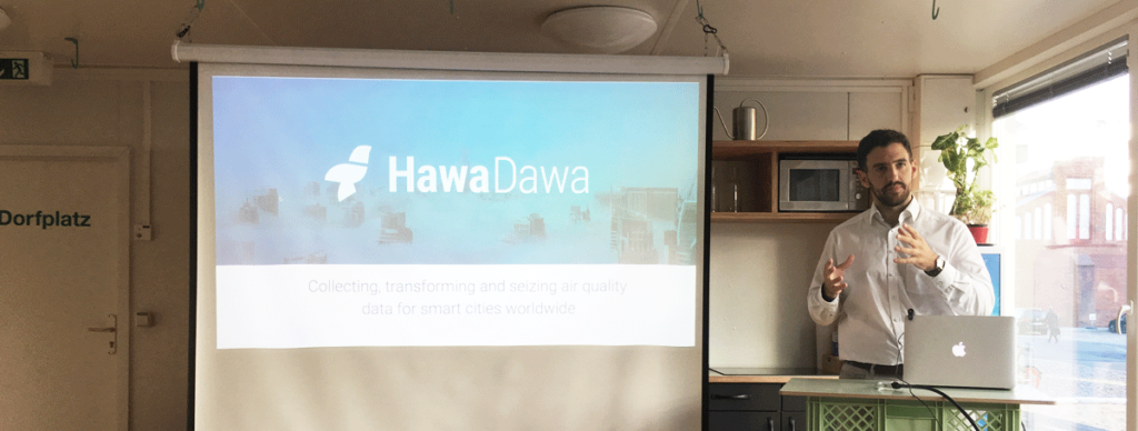 Hawa Dawa erhebt Umweltdaten für Luft- und Erdbeobachtungen und trifft Vorhersagen über Mobilitäts- und Gesundheitsentwicklungen im urbanen Zusammenleben.