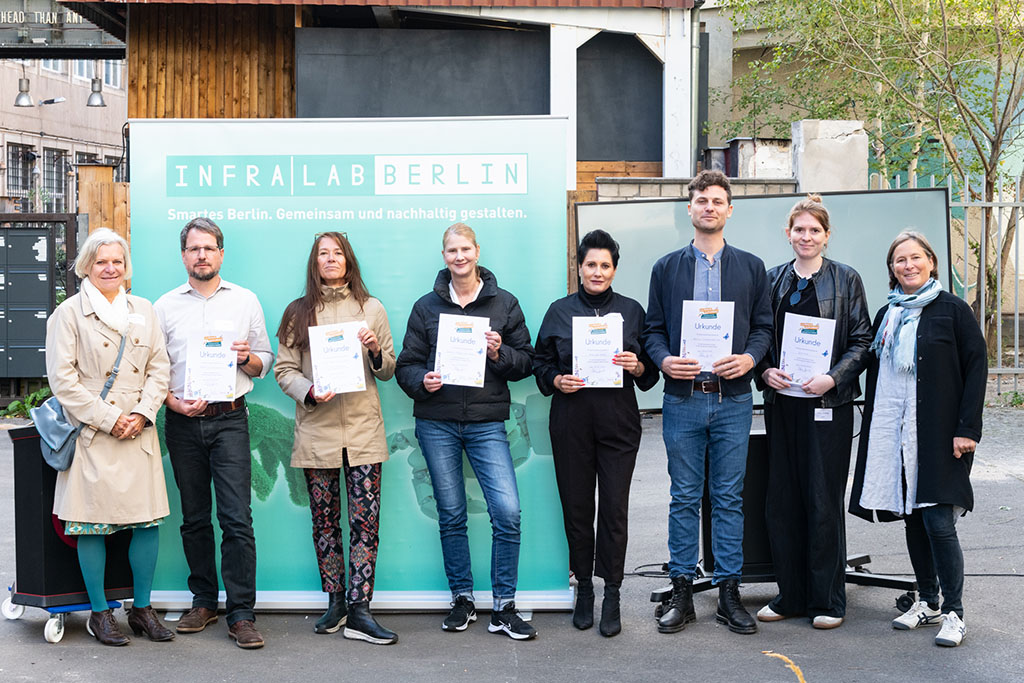 Preisverleihung der Initiative Energieeffizienz- und Klimaschutz-Netzwerke 2024, InfraLab Effizienz ausgezeichnet