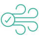 Icon: Umweltmonitoring und Luftqualität